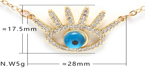 "All Eyes On You" Necklace