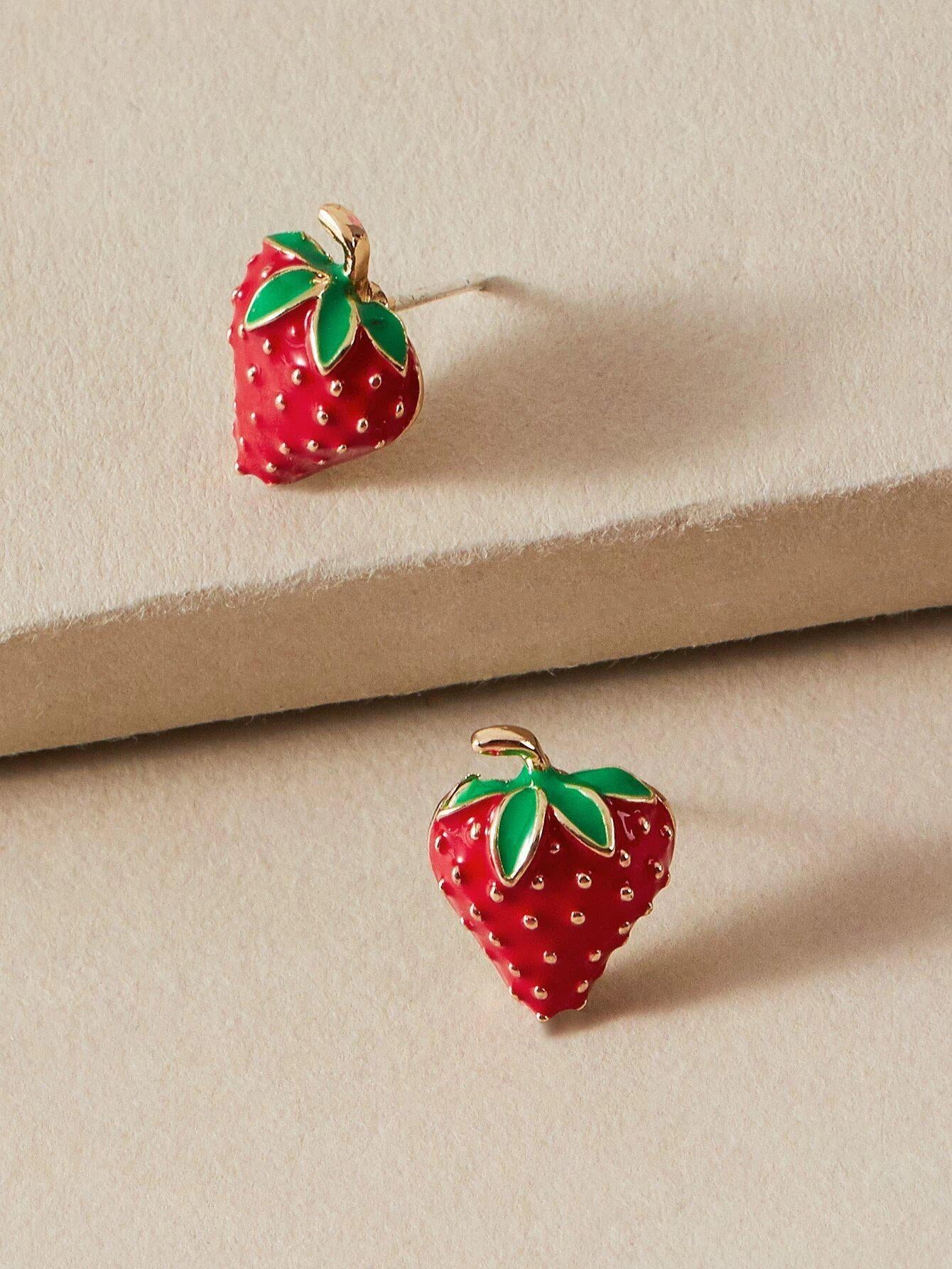 “Love You Berry Much” Stud Earrings
