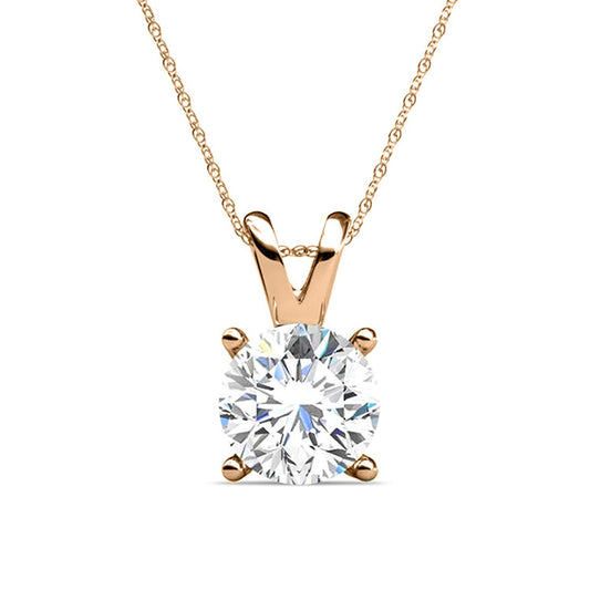 "Hold The Phone" Rose Gold Pendant
